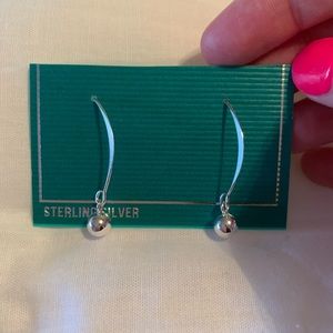 Sterling Silver drop earrings